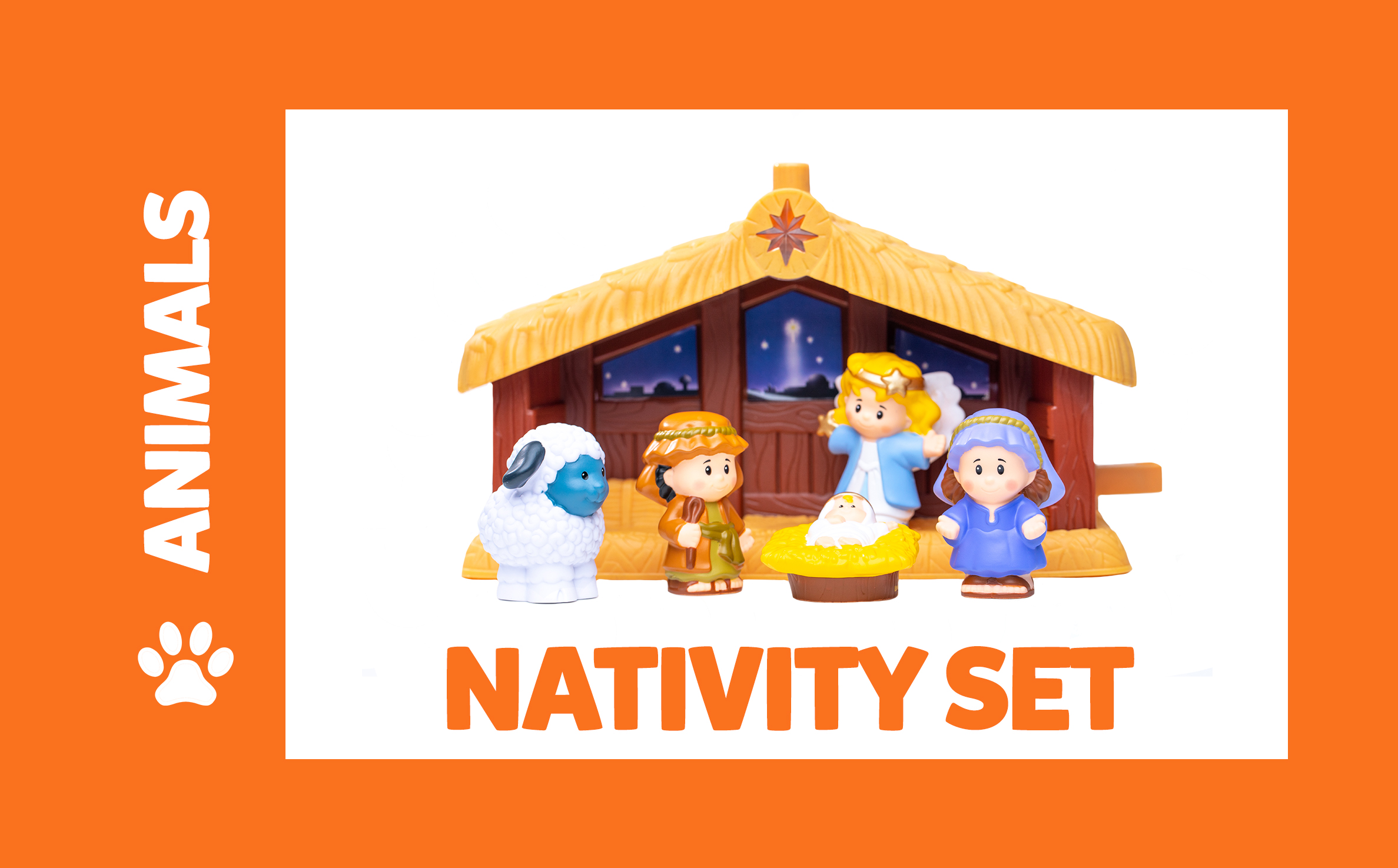 Nativity Set - Label