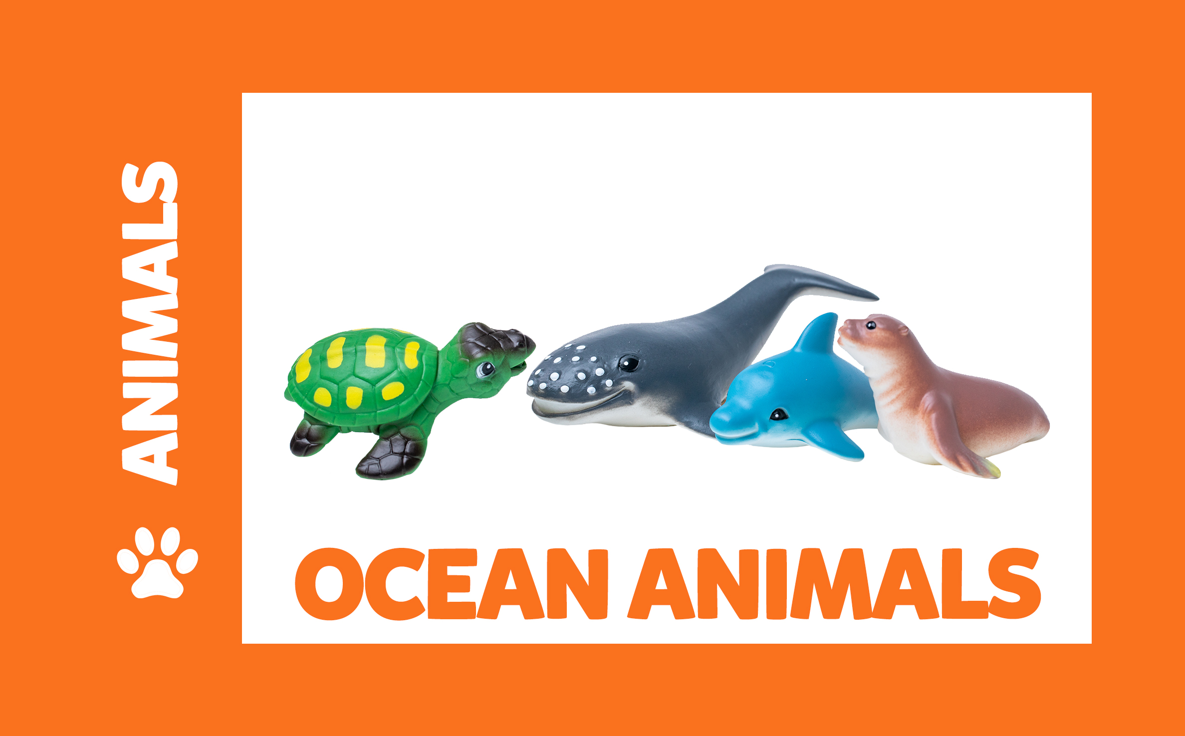 Ocean Animals - Label