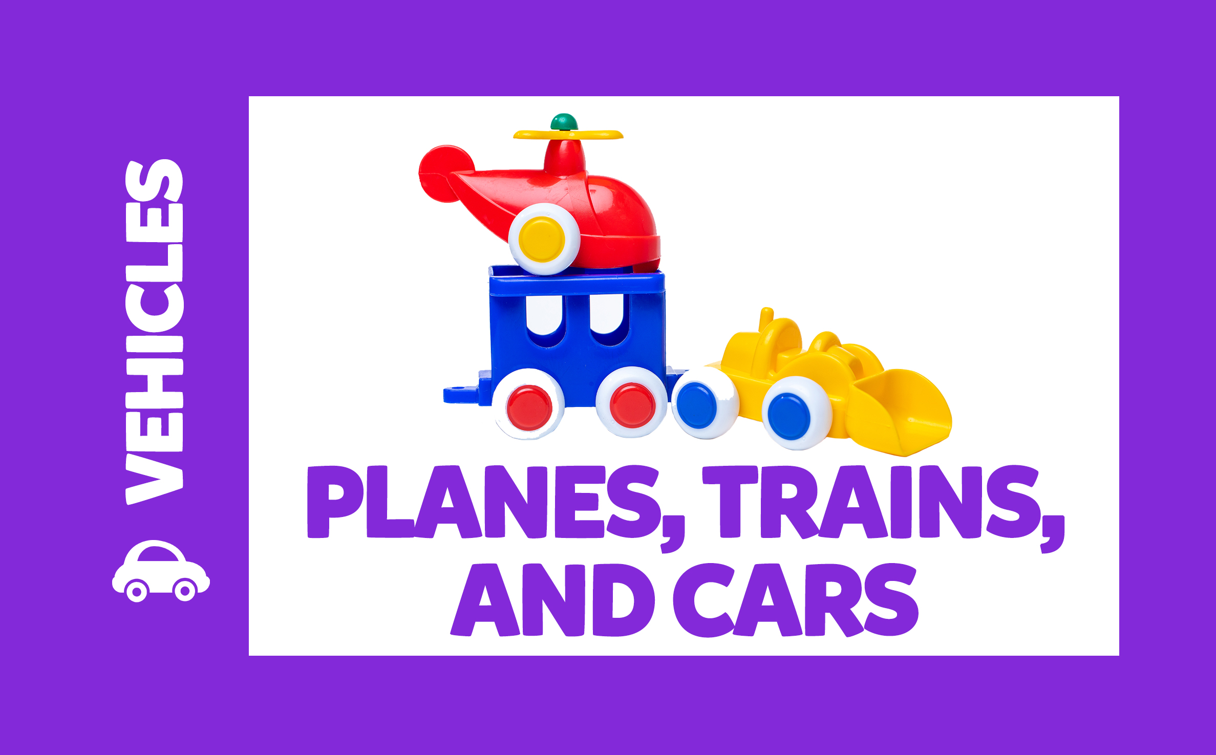 Planes, Trains, and Cars - Label