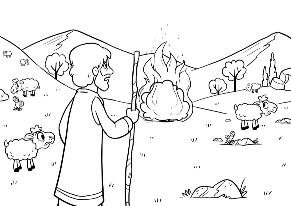 A Baby and a Bush