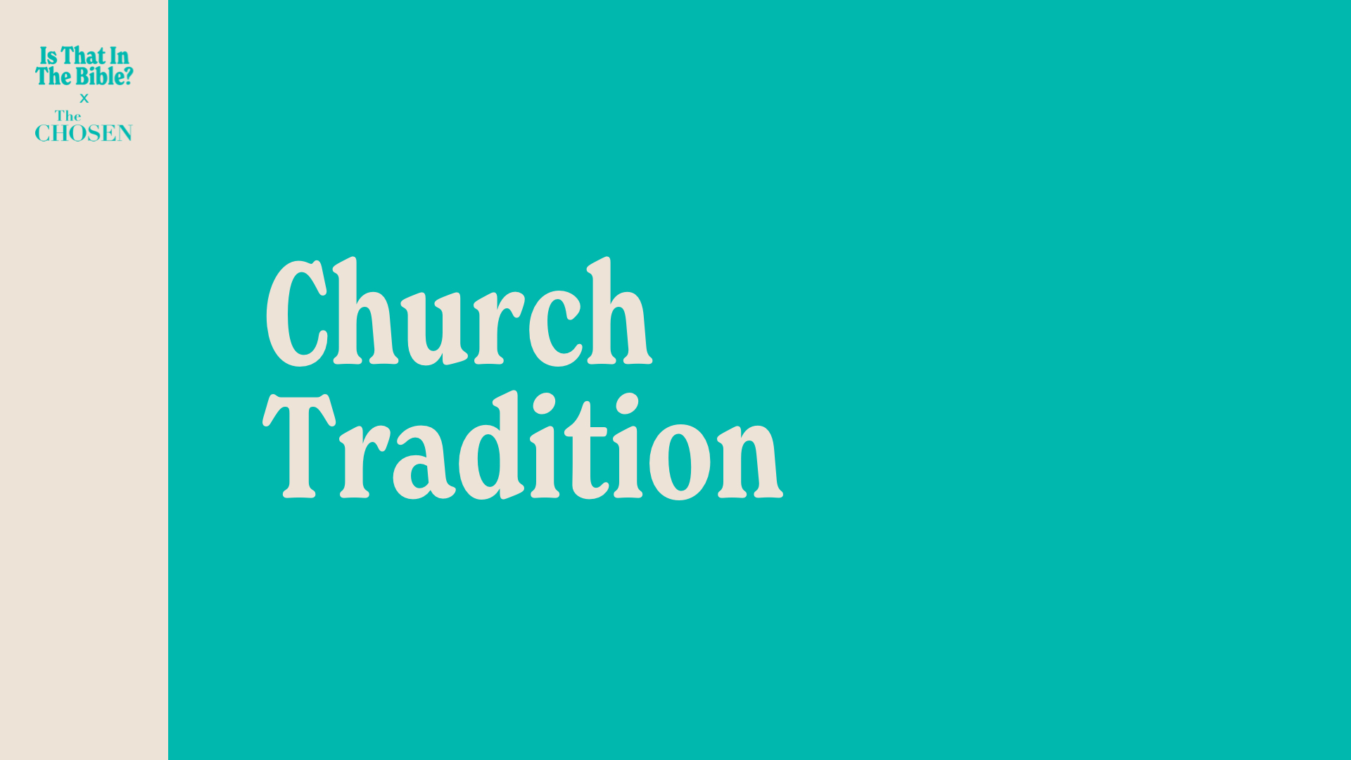 SS Full - Church Tradition