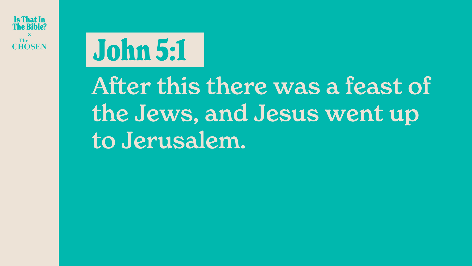SS Full - John 5:1