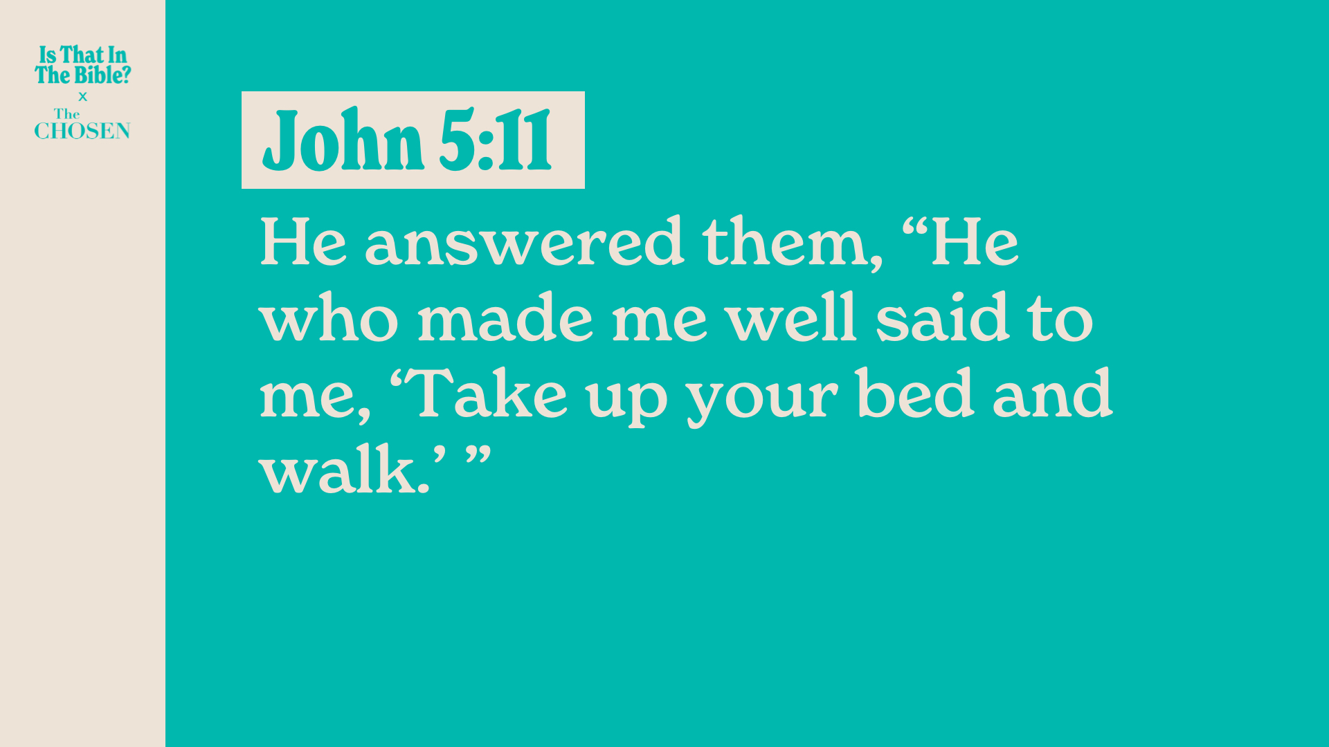 SS Full - John 5:11