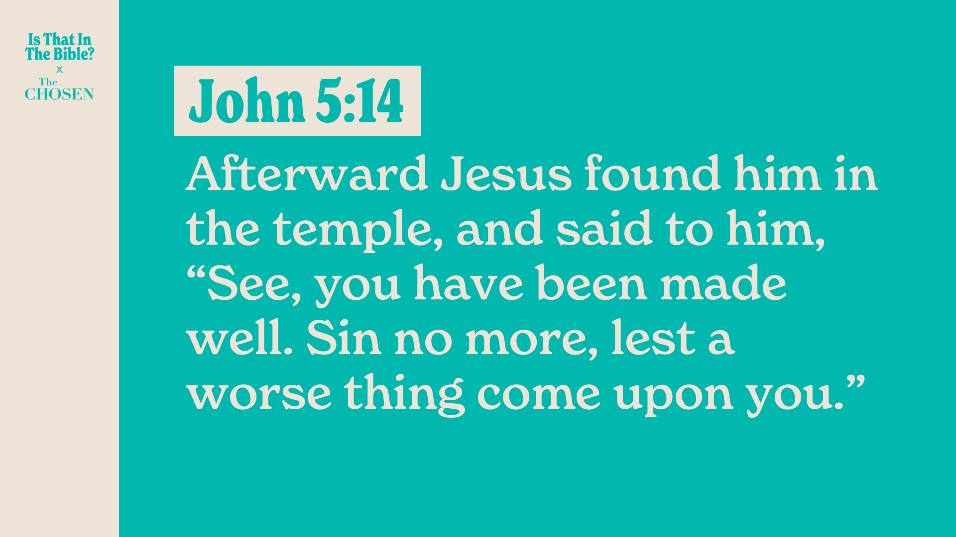 SS Full - John 5:14