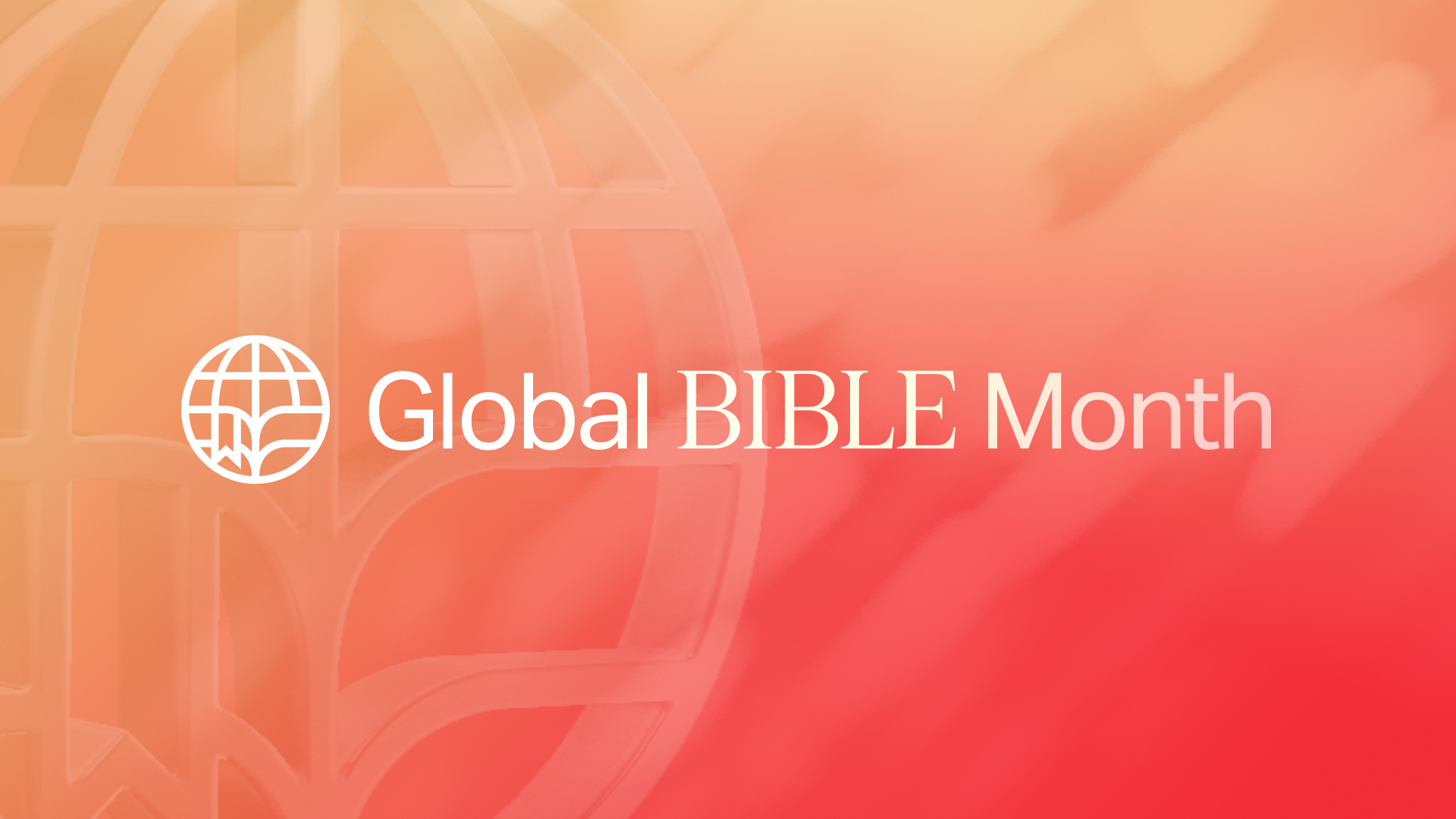 ProPresenter - Global Bible Month