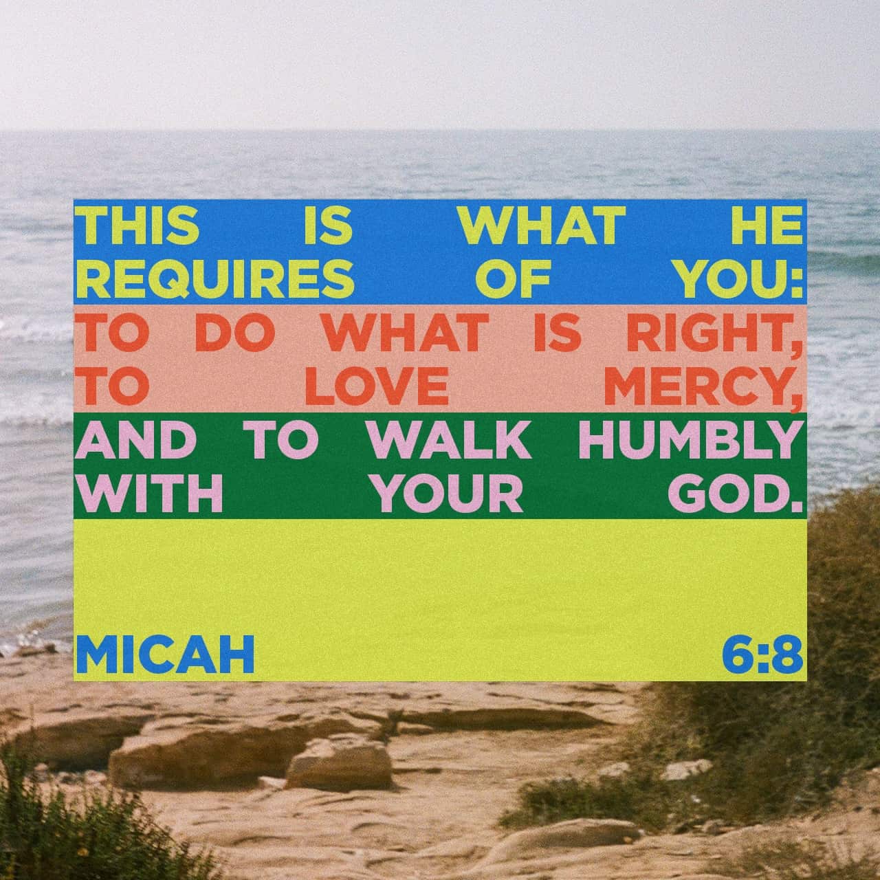 June 16 - Micah 6:8