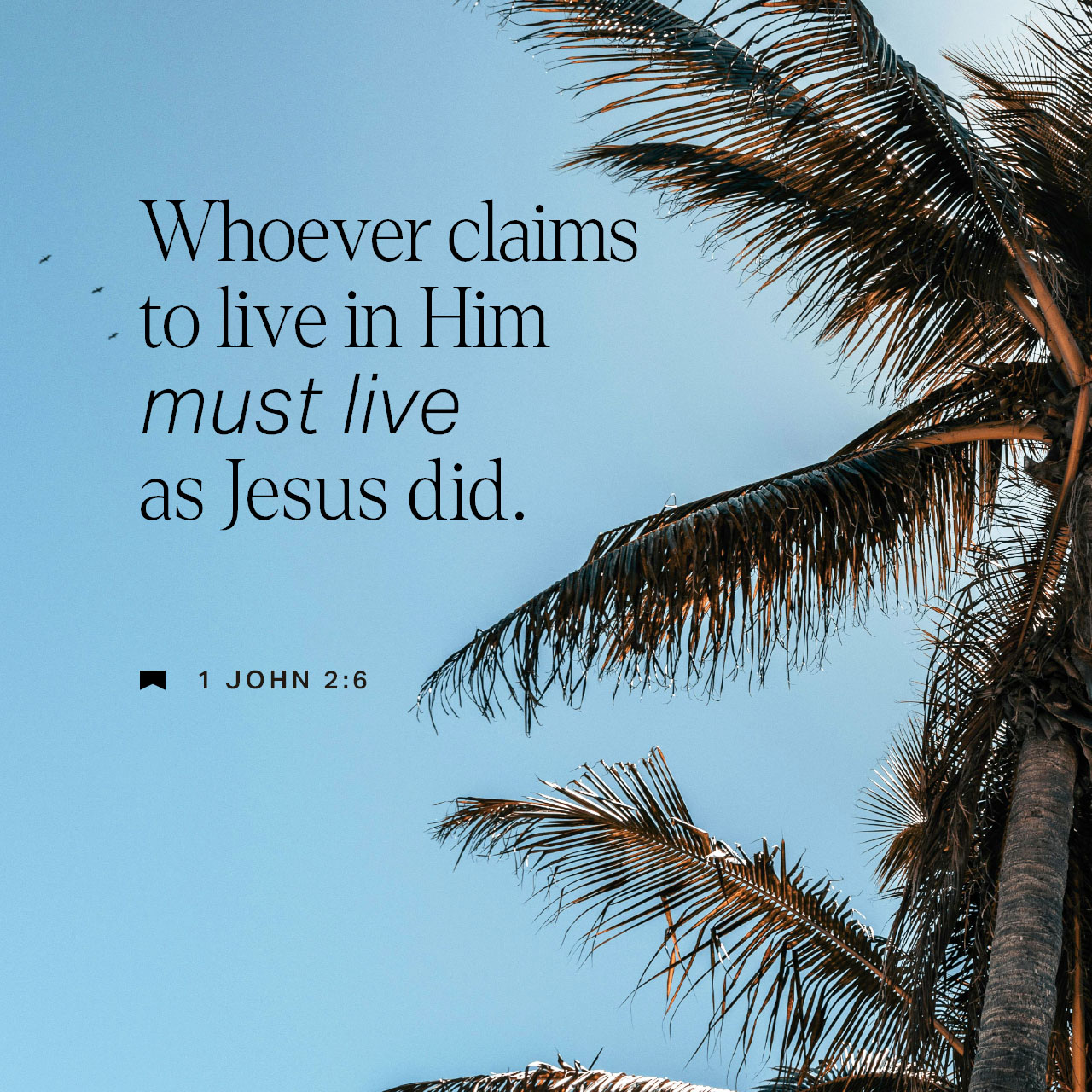 June 18 - 1 John 2:6