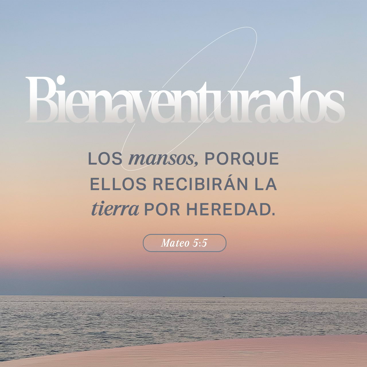 04 de junio - Mateo 5:5