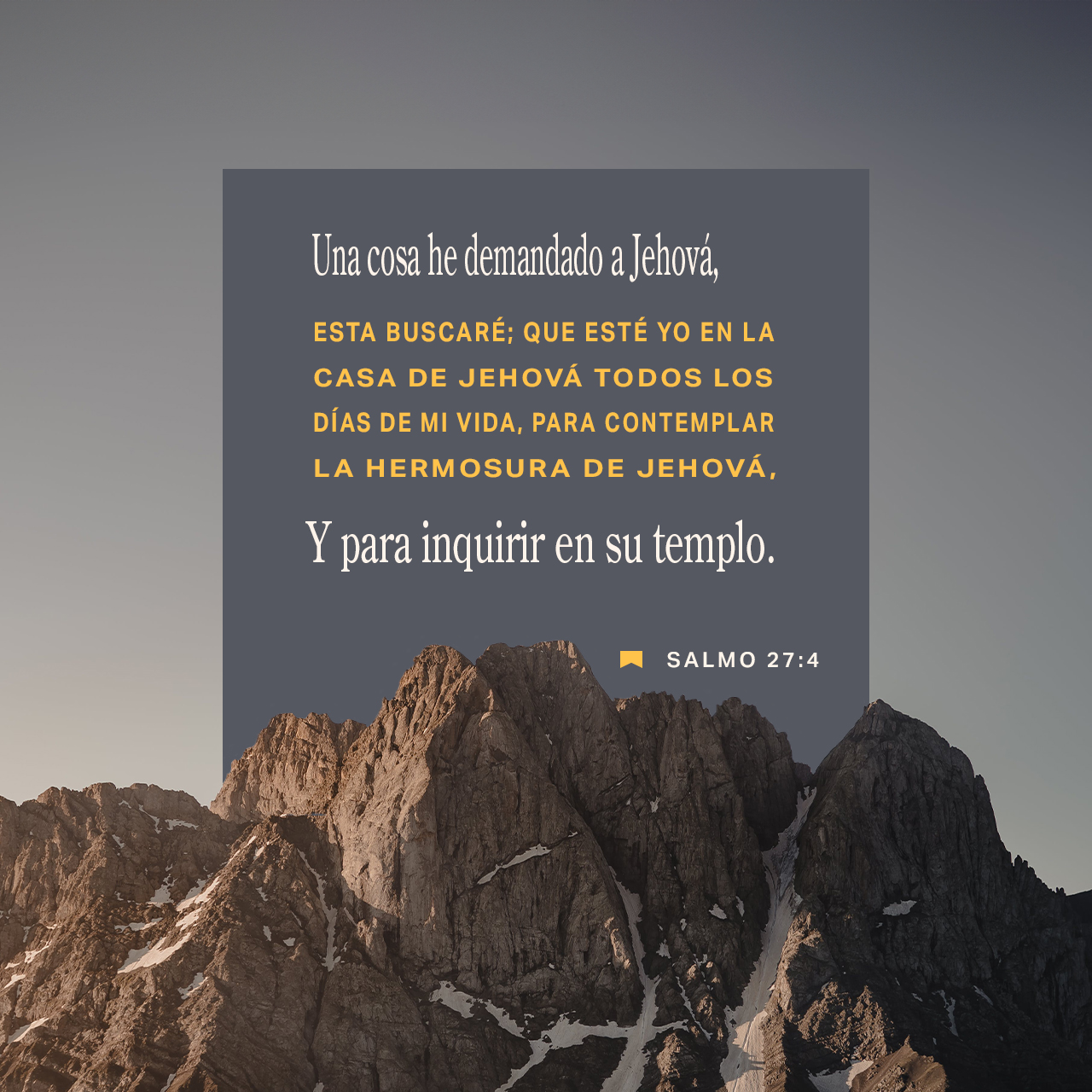 10 de junio - Salmos 27:14